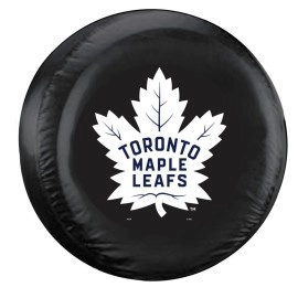 Toronto Maple Leafs Tire Cover Standard Size Black Co