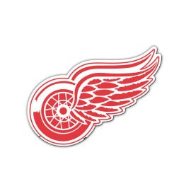 Detroit Red Wings Magnet Car Style 8 Inch Co