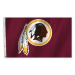 Washington Redskins Flag 4X6 Co