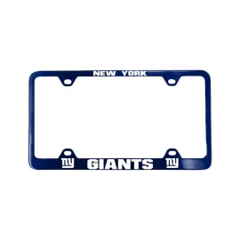 New York Giants Plate Frame Laser Cut Blue