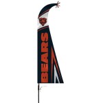 Chicago Bears Flag Premium Feather Style Co