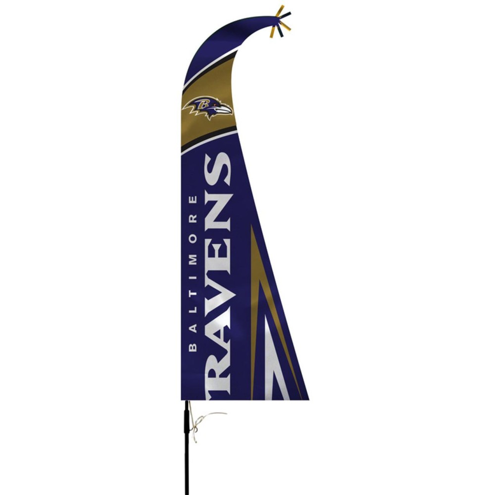 Baltimore Ravens Flag Premium Feather Style Co