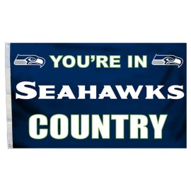 Seattle Seahawks Flag 3X5 Country - Special Order