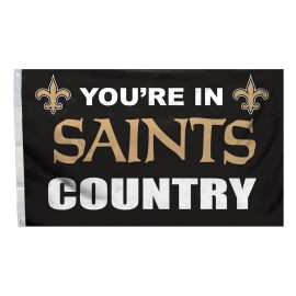 New Orleans Saints Flag 3X5 Country - Special Order