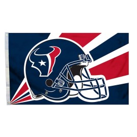 Houston Texans Flag 3X5 Helmet Design - Special Order