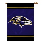 Baltimore Ravens Flag 28X40 House 1-Sided Co