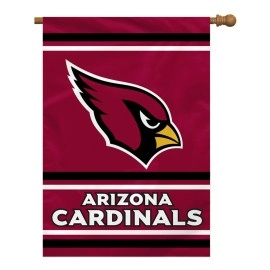 Arizona Cardinals Banner 28X40 House Flag Style 2 Sided Co