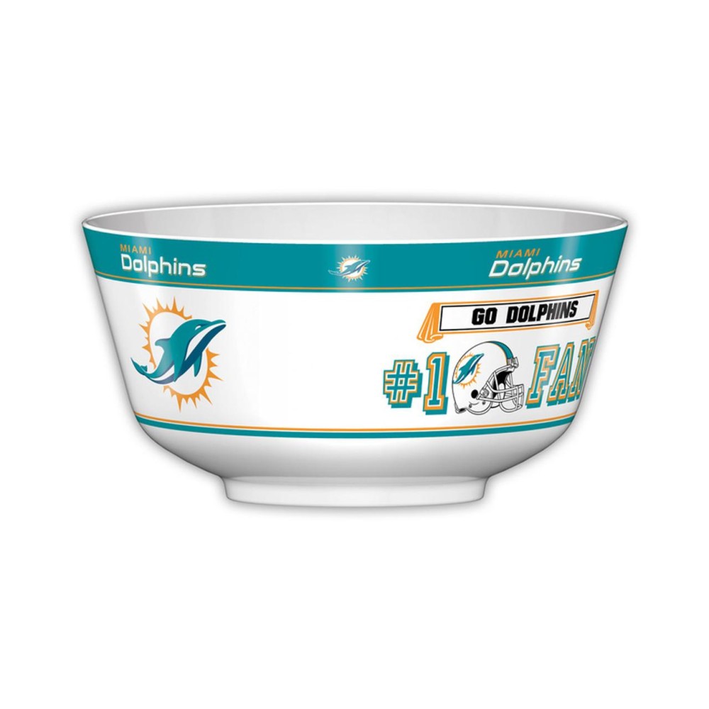 Miami Dolphins Party Bowl All Pro Co