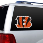 Cincinnati Bengals Window Film 12 Inch Die Cut Co