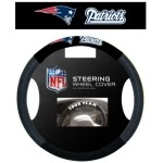 New England Patriots Steering Wheel Cover Mesh Style Co