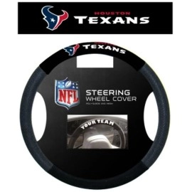 Houston Texans Steering Wheel Cover Mesh Style Co