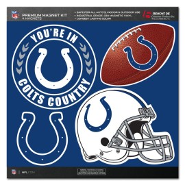 Indianapolis Colts Magnet Kit 4 Piece Co