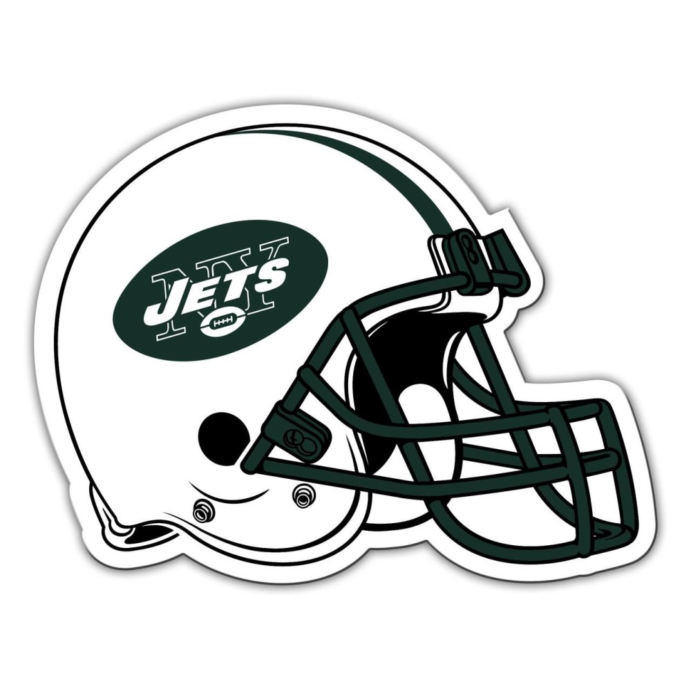 New York Jets Magnet Car Style 12 Inch Helmet Design Co