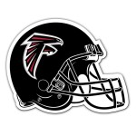 Atlanta Falcons Magnet Car Style 8 Inch Co