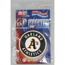 Oakland Athletics Magnet Jumbo 3D Co