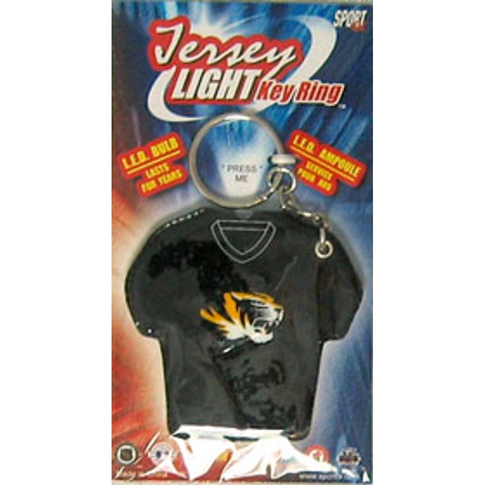 Missouri Tigers Keychain Jersey Keylight Co