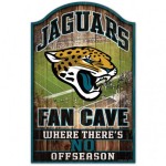 Jacksonville Jaguars Sign 11X17 Wood Fan Cave Design