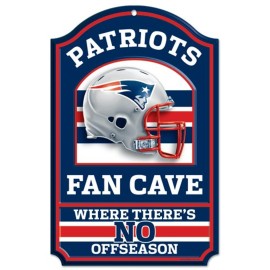 New England Patriots Wood Sign - 11