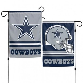 Dallas Cowboys Flag 12X18 Garden Style 2 Sided