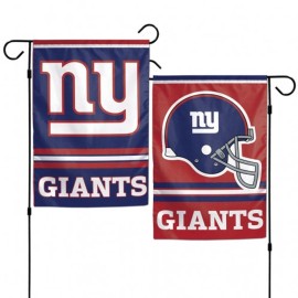 New York Giants Flag 12X18 Garden Style 2 Sided