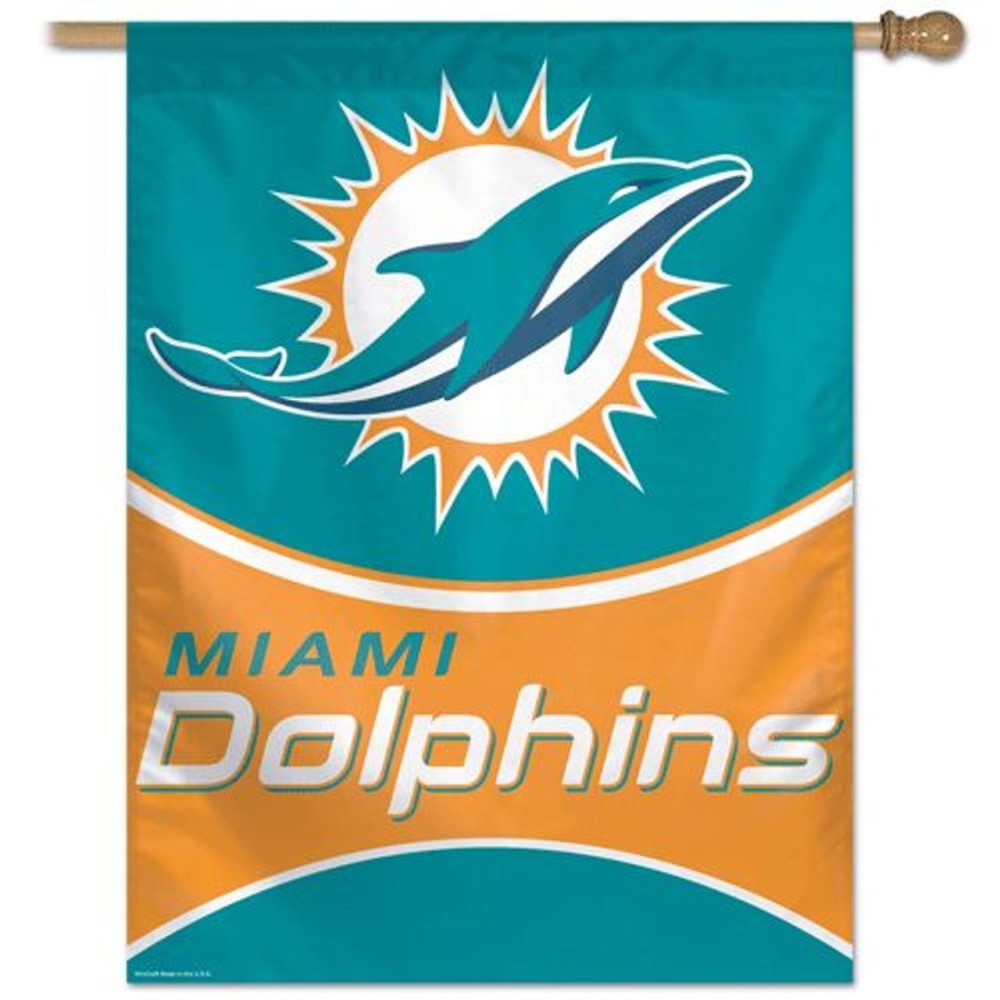 Miami Dolphins Banner 28X40