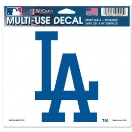 Los Angeles Dodgers Decal 5X6 Ultra Color