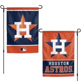 Houston Astros Flag 12X18 Garden Style 2 Sided