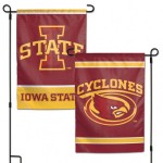 Iowa State Cyclones Flag 12X18 Garden Style 2 Sided