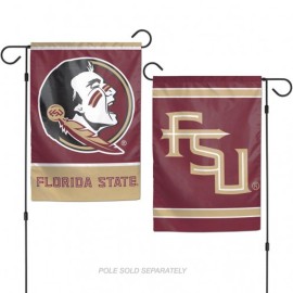 Florida State Seminoles Flag 12X18 Garden Style 2 Sided