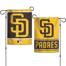 San Diego Padres Flag 12X18 Garden Style 2 Sided