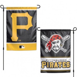 Pittsburgh Pirates Flag 12X18 Garden Style 2 Sided