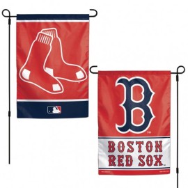 Boston Red Sox Flag 12X18 Garden Style 2 Sided