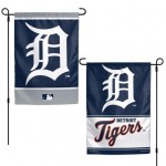 Detroit Tigers Flag 12X18 Garden Style 2 Sided