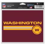 Washington Football Team Decal 5X6 Multi Use Color