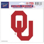 Oklahoma Sooners Decal 5X6 Ultra Color