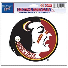 Florida State Seminoles Decal 5X6 Ultra Color