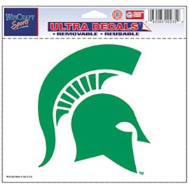 Michigan State Spartans Decal 5X6 Ultra Color