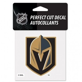 Vegas Golden Knights Decal 4X4 Perfect Cut Color