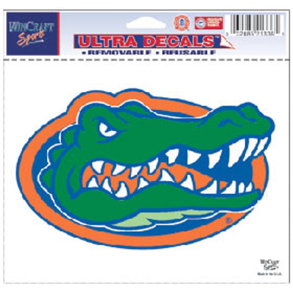 Florida Gators Decal 5X6 Ultra Color