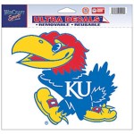 Kansas Jayhawks Decal 5X6 Ultra Color