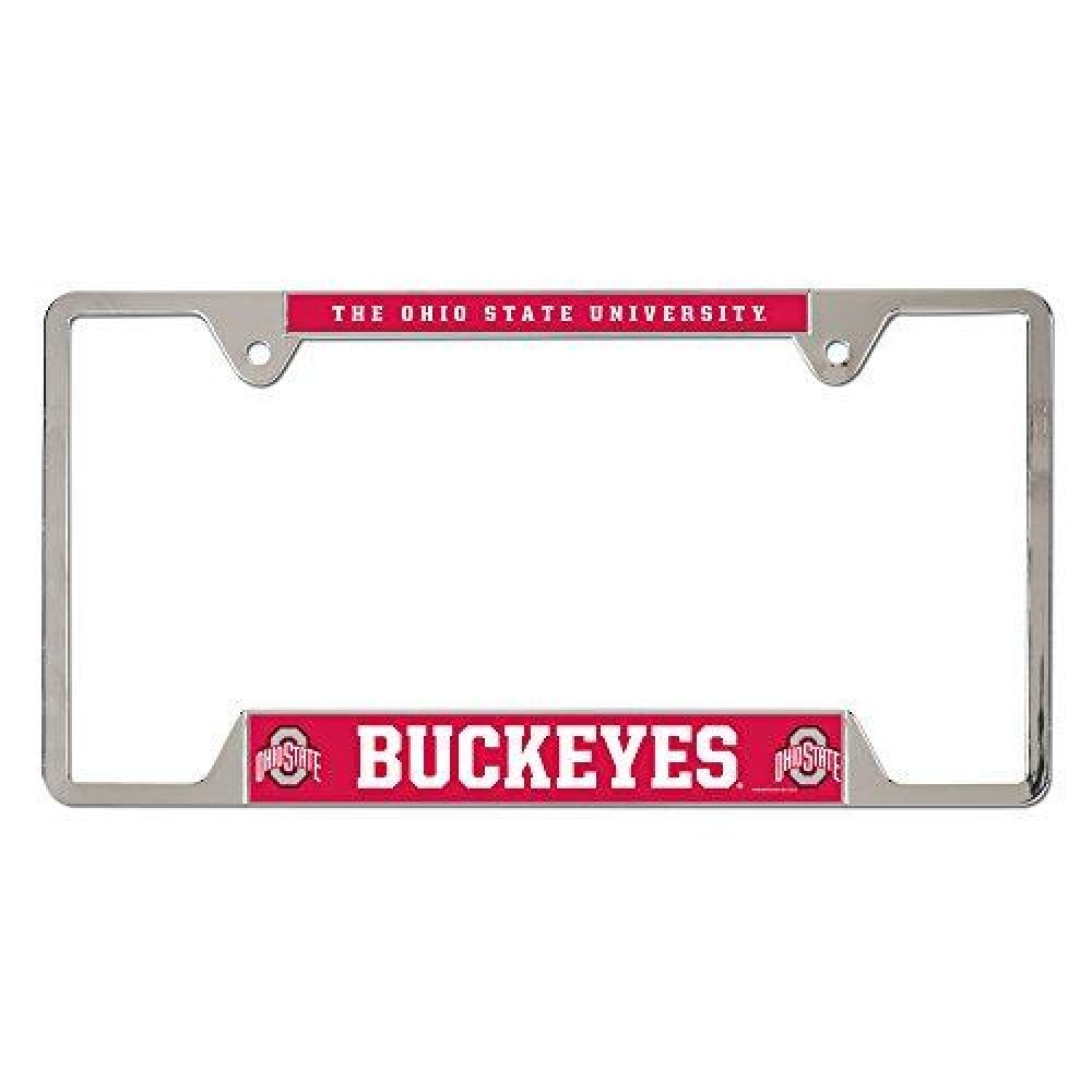 Ohio State Buckeyes Plate Frame Metal Special Order