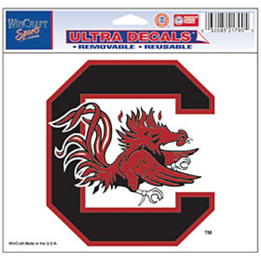 South Carolina Gamecocks Decal 5X6 Ultra Color