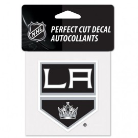 Los Angeles Kings Decal 4X4 Perfect Cut Color