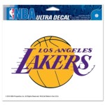 Los Angeles Lakers Decal 5X6 Color