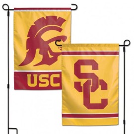 Usc Trojans Flag 12X18 Garden Style 2 Sided