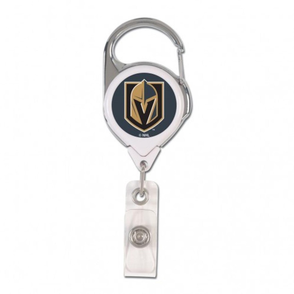 Vegas Golden Knights Badge Holder Premium Retractable