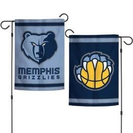 Memphis Grizzlies Flag 12X18 Garden Style 2 Sided