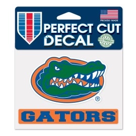 Florida Gators Decal 4.5X5.75 Perfect Cut Color