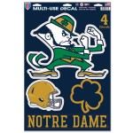 Notre Dame Fighting Irish Decal 11X17 Multi Use