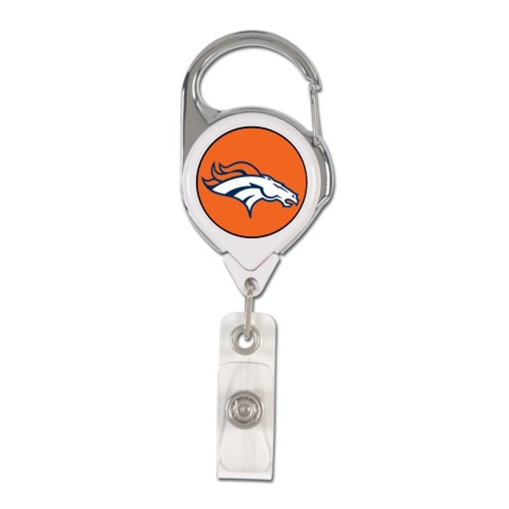 Denver Broncos Retractable Premium Badge Holder